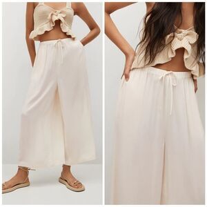 Mango Culottes Fluid Pants New